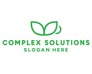 Green Plant Cup logo design