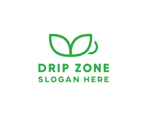 Green Plant Cup logo design