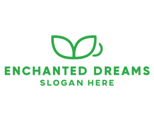 Green Plant Cup logo design