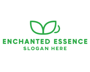 Green Plant Cup logo design