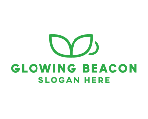 Green Plant Cup logo design