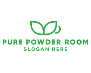 Green Plant Cup logo design