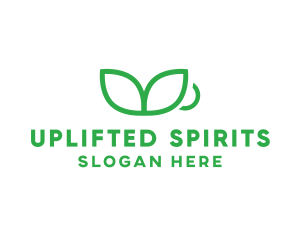 Green Plant Cup logo design