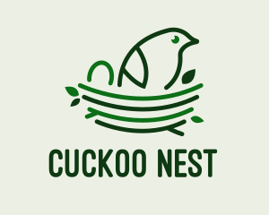 Baby Bird Nest  logo design