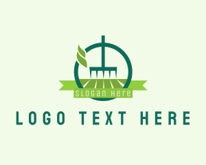 Lawn Rake Landscaping logo design