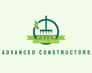 Lawn Rake Landscaping logo design