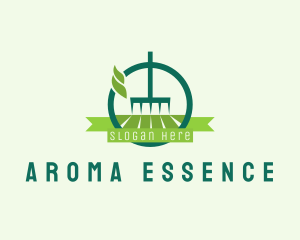 Lawn Rake Landscaping logo design