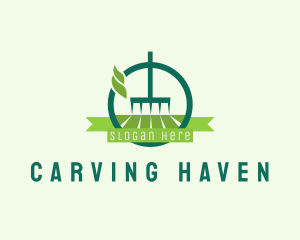 Lawn Rake Landscaping logo design