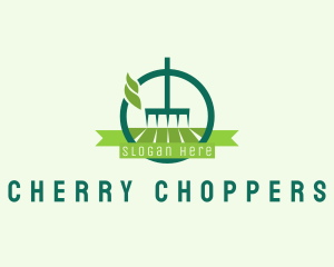 Lawn Rake Landscaping logo design