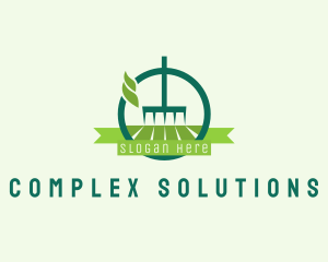 Lawn Rake Landscaping logo design