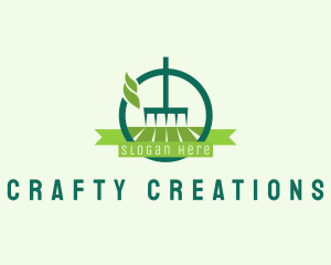 Lawn Rake Landscaping logo design