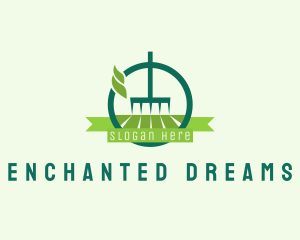 Lawn Rake Landscaping logo design