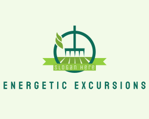 Lawn Rake Landscaping logo design