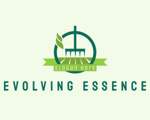 Lawn Rake Landscaping logo design