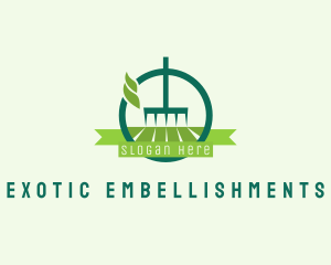 Lawn Rake Landscaping logo design