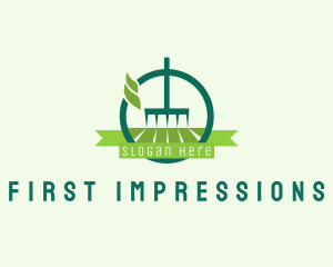 Lawn Rake Landscaping logo design