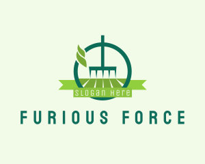 Lawn Rake Landscaping logo design