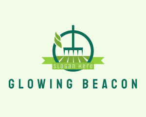 Lawn Rake Landscaping logo design