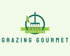 Lawn Rake Landscaping logo design