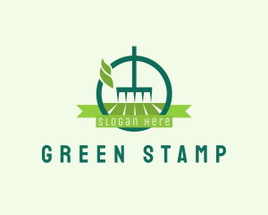 Lawn Rake Landscaping logo design