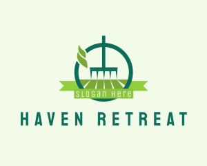 Lawn Rake Landscaping logo design