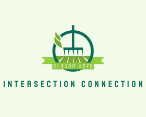 Lawn Rake Landscaping logo design