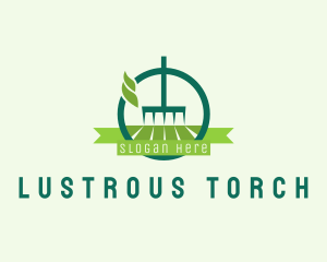 Lawn Rake Landscaping logo design