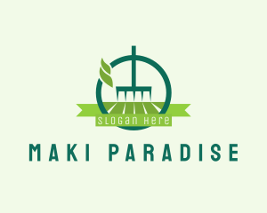 Lawn Rake Landscaping logo design