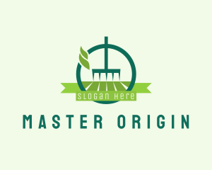 Lawn Rake Landscaping logo design