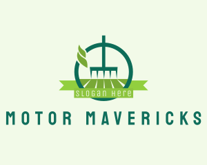 Lawn Rake Landscaping logo design