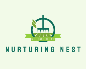 Lawn Rake Landscaping logo design