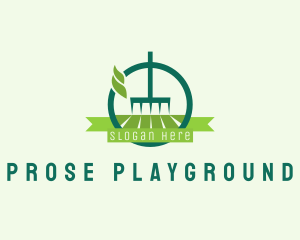 Lawn Rake Landscaping logo design