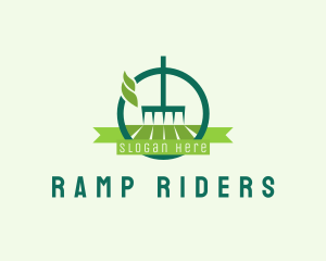 Lawn Rake Landscaping logo design