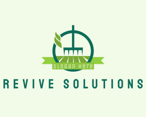 Lawn Rake Landscaping logo design