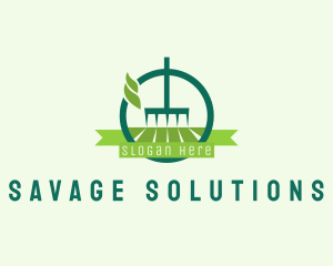 Lawn Rake Landscaping logo design