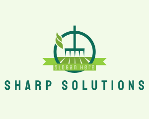 Lawn Rake Landscaping logo design