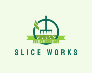 Lawn Rake Landscaping logo design