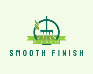 Lawn Rake Landscaping logo design