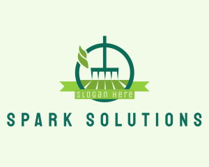 Lawn Rake Landscaping logo design