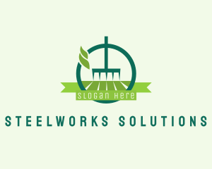 Lawn Rake Landscaping logo design