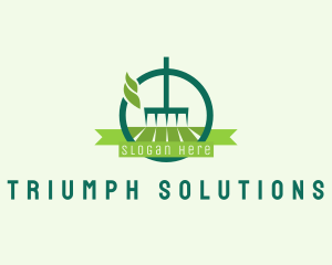 Lawn Rake Landscaping logo design