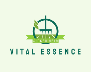 Lawn Rake Landscaping logo design