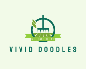 Lawn Rake Landscaping logo design