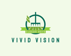 Lawn Rake Landscaping logo design