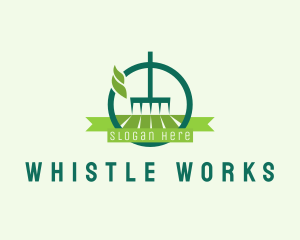 Lawn Rake Landscaping logo design