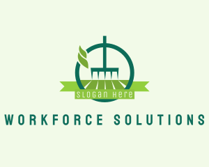 Lawn Rake Landscaping logo design