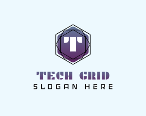 Tech Software App logo design