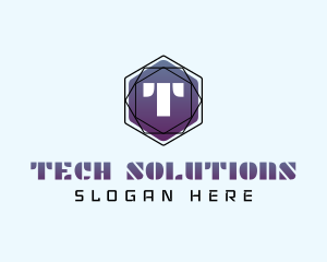 Tech Software App logo design