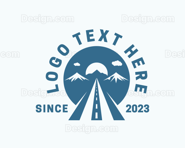 Travel Mountain Road Logo