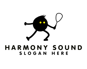 Squash Sport Racket logo